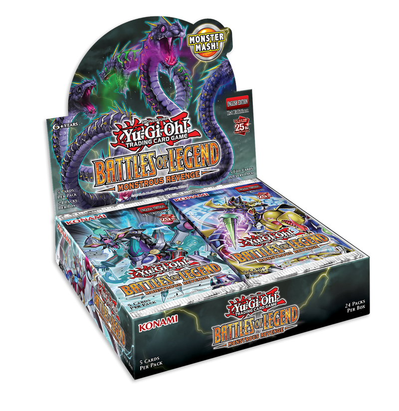 YuGiOh! - Battles of Legend: Monstrous Revenge Booster Display - Englisch / 1st Edition