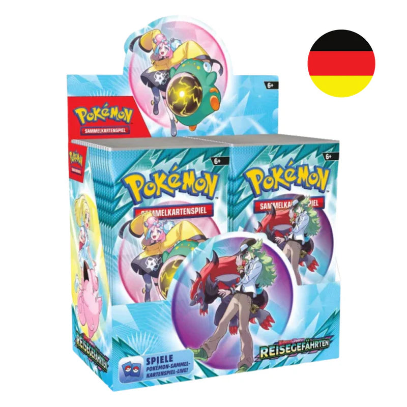 Pokemon Karmesin & Purpur Reisegefährten Booster Display - Deutsch