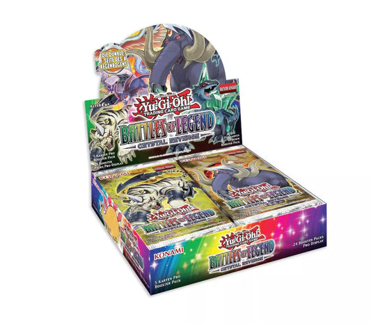 YuGiOh! - Battles of Legend: Crystal Revenge Booster Display - Englisch / 1st Edition